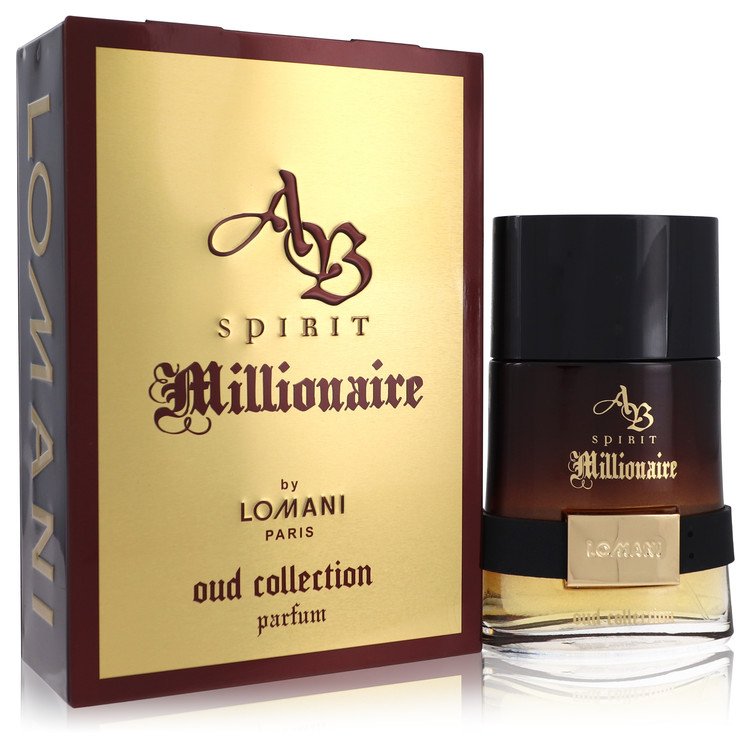 Spirit Millionaire Oud Collection by Lomani Eau De Parfum Spray 3.3 oz for Men - UpExpressINC