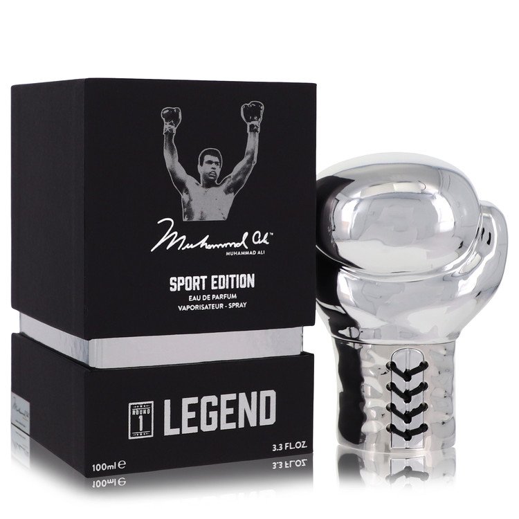 Muhammad Ali Legend Round 1 by Muhammad Ali Eau De Parfum Spray (Sport Edition) 3.3 oz for Men - UpExpressINC