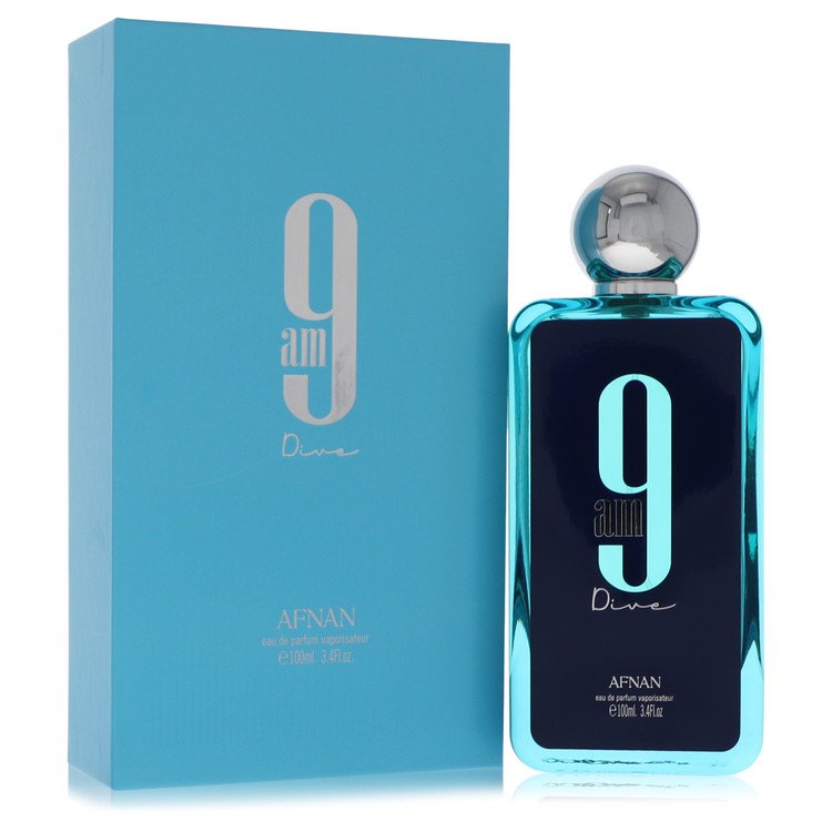 Afnan 9Am Dive by Afnan Eau De Parfum Spray (Unisex) 3.4 oz for Men - UpExpressINC