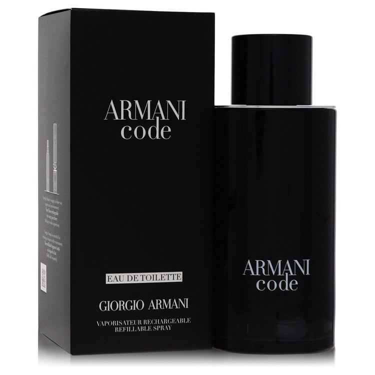 Armani Code by Giorgio Armani Eau De Toilette Spray Refillable 4.2 oz for Men - UpExpressINC