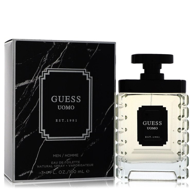 Guess Uomo by Guess Eau De Toilette Spray 3.4 oz for Men - UpExpressINC
