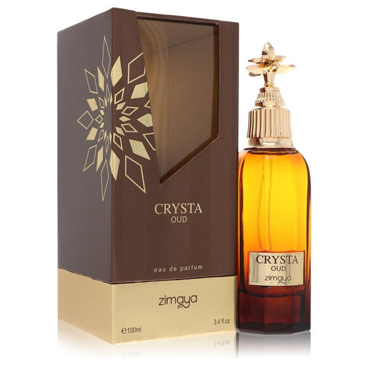 Afnan Zimaya Crysta Oud by Afnan Eau De Parfum Spray (Unisex) 3.4 oz for Men - UpExpressINC