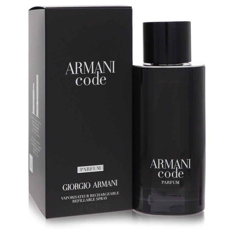 Armani Code by Giorgio Armani Parfum Spray Relillable 4.2 oz for Men - UpExpressINC