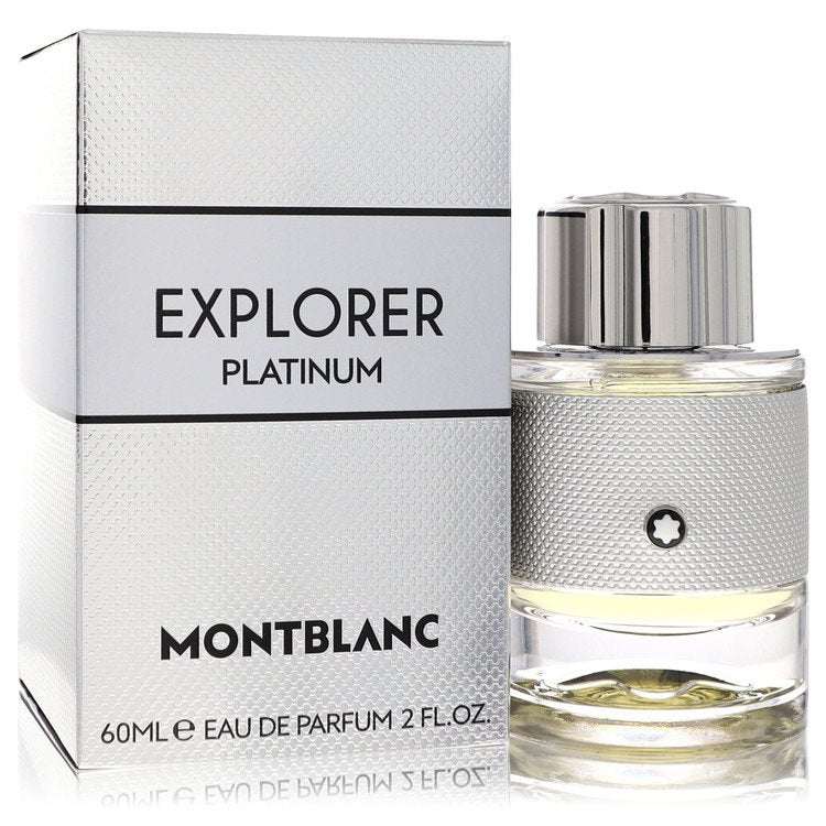 Montblanc Explorer Platinum by Mont Blanc Eau De Parfum Spray oz for Men - UpExpressINC