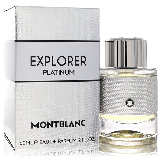 Montblanc Explorer Platinum by Mont Blanc Eau De Parfum Spray oz for Men - UpExpressINC