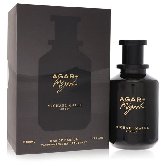 Michael Malul Agar + Myrrh by Michael Malul Eau De Parfum Spray (Unisex) 3.4 oz for Men - UpExpressINC