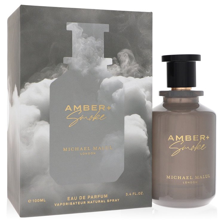 Michael Malul Amber + Smoke by Michael Malul Eau De Parfum Spray 3.4 oz for Men - UpExpressINC