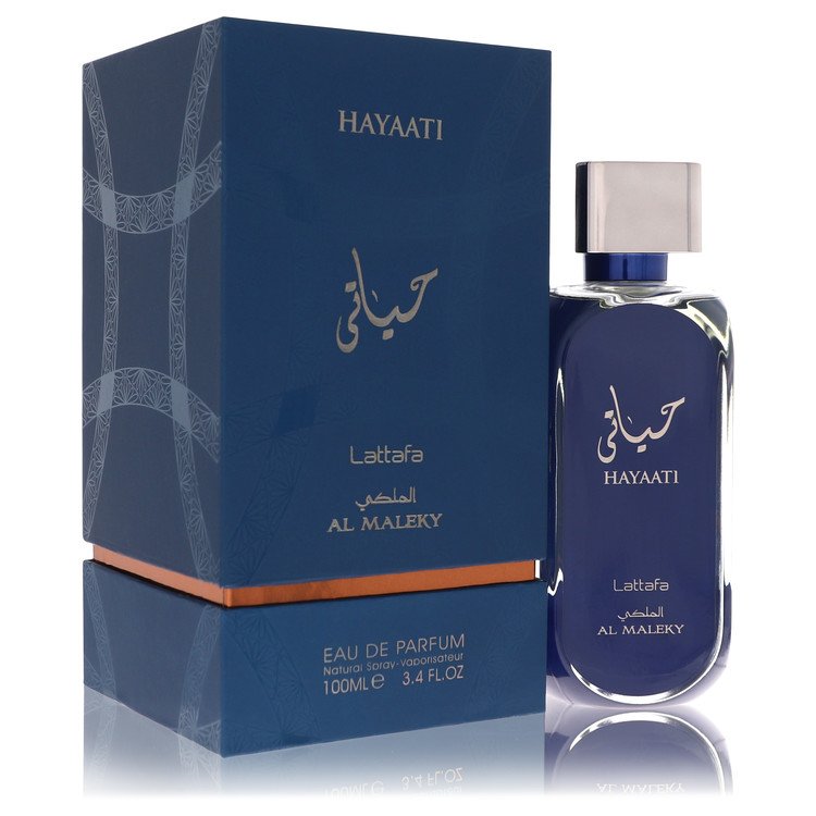 Lattafa Hayaati Al Maleky by Lattafa Eau De Parfum Spray 3.4 oz for Men - UpExpressINC