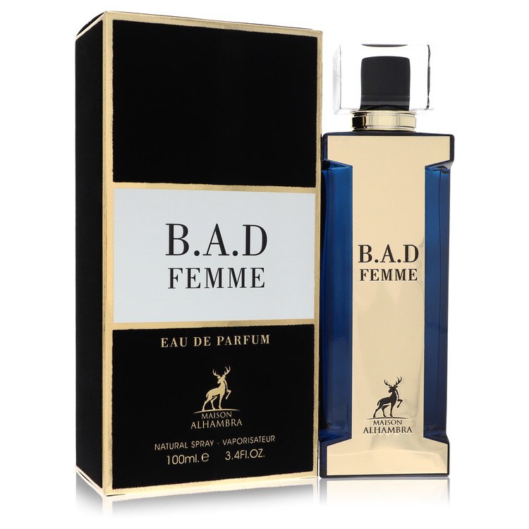 B.A.D Femme by Maison Alhambra Eau De Parfum Spray 3.4 oz for Women