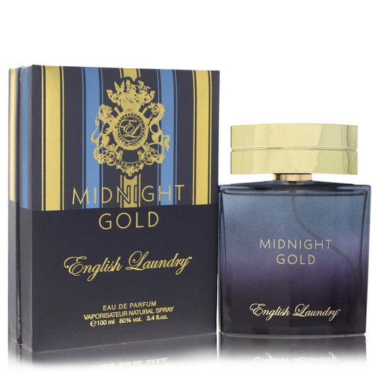 English Laundry Midnight Gold by English Laundry Eau De Parfum Spray 3.4 oz for Men - UpExpressINC