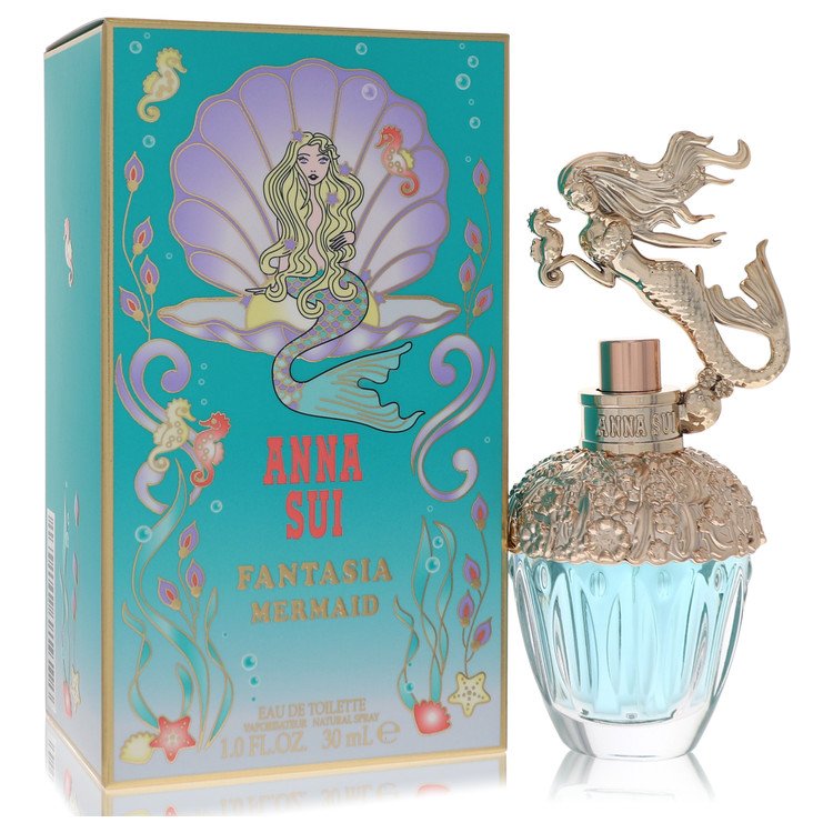 Anna Sui Fantasia Mermaid by Anna Sui Eau De Toilette Spray 1 oz for Women