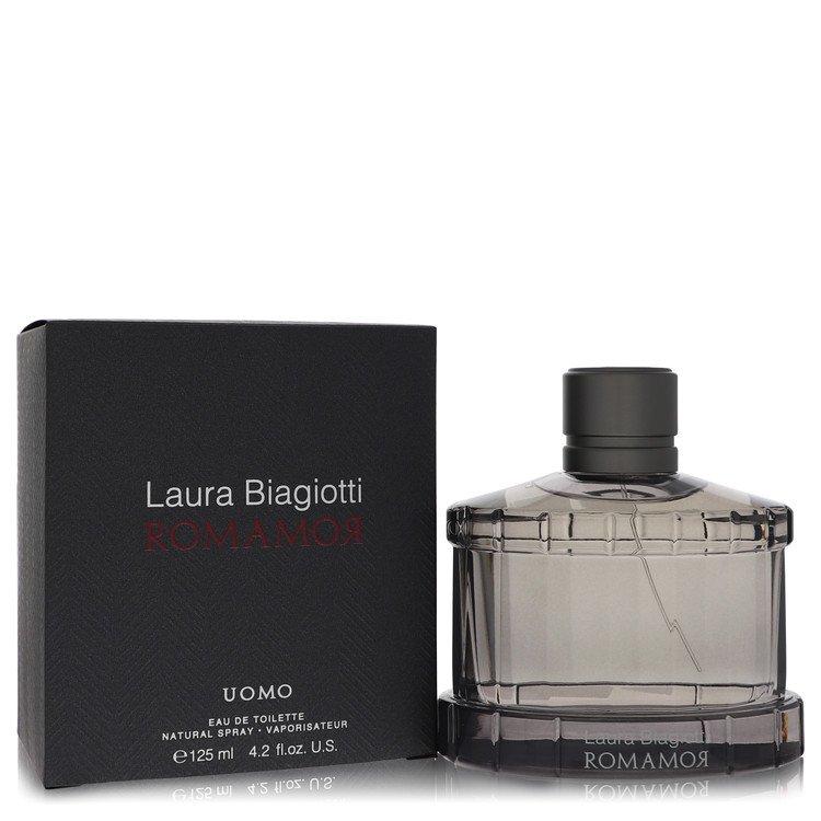 Romamor Uomo by Laura Biagiotti Eau De Toilette Spray 4.2 oz for Men - UpExpressINC