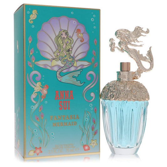 Anna Sui Fantasia Mermaid by Anna Sui Eau De Toilette Spray 2.5 oz for Women