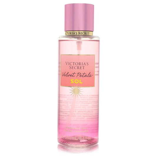 Victoria's Secret Velvet Petals Sol by Victoria's Secret Fragrance Mist Spray 8.4 oz for Women