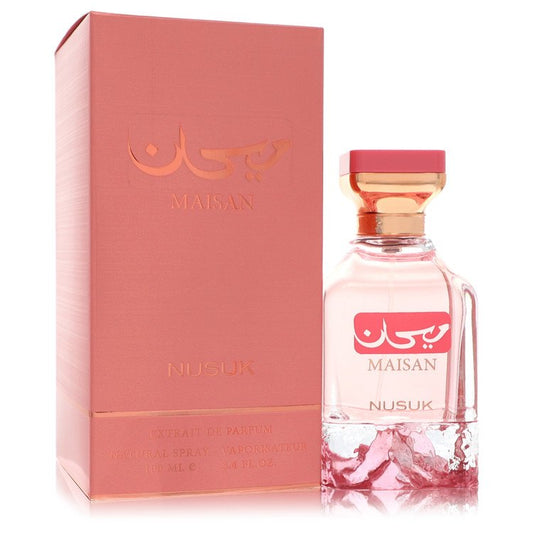 Nusuk Maisan by Nusuk Extrait De Parfum Spray 3.4 oz for Women
