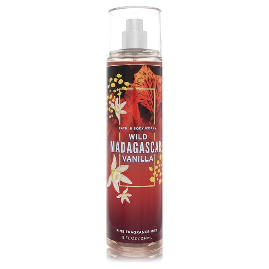 Bath & Body Works Wild Madagascar Vanilla by Bath & Body Works Fine Fragrance Mist 8 oz for Women