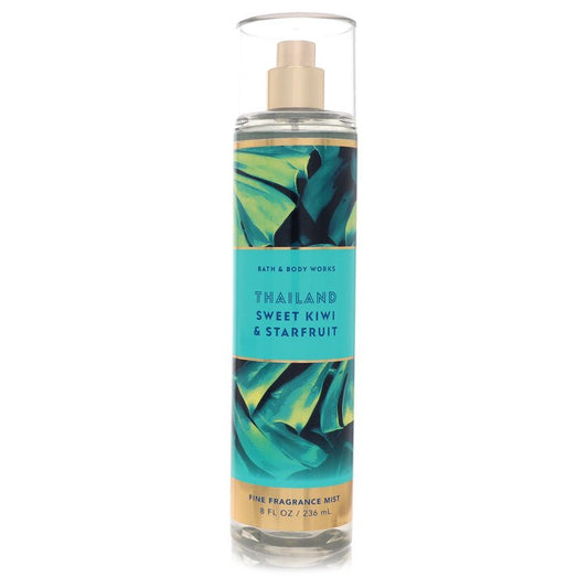 Bath & Body Works Thailand Sweet Kiwi & Starfruit by Bath & Body Works Fine Fragrance Mist 8 oz for Women