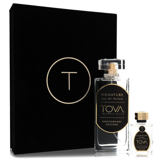 Tova Signature Anniversary Edition by Tova Beverly Hills Eau De Parfum Spray + 1/2 oz Pure Perfume 3.4 oz 3.4 oz Eau De Parfum Spray + .5 oz Parfum for Women