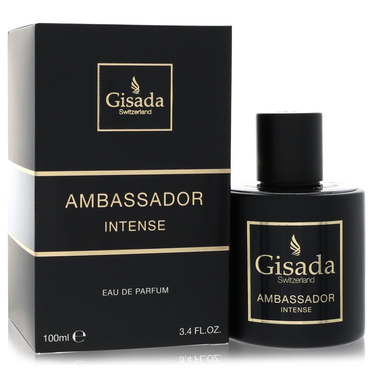 Gisada Ambassador Intense by Gisada Eau De Parfum Spray 3.4 oz for Men - UpExpressINC