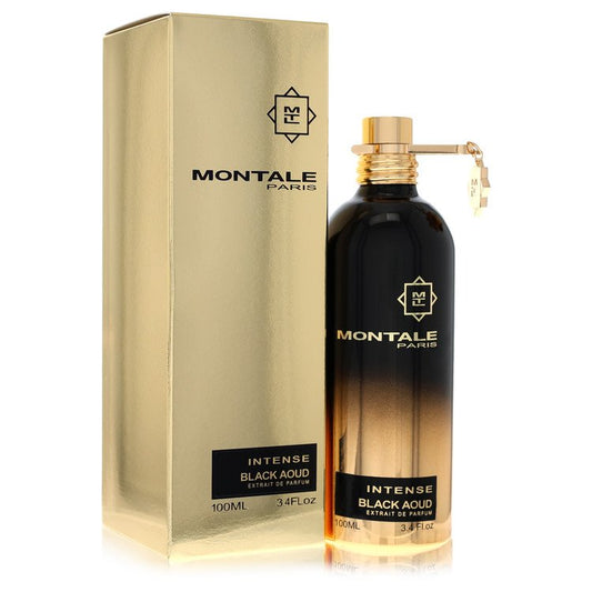 Montale Intense Black Aoud by Montale Eau De Parfum Spray (Unisex) 3.4 oz for Men - UpExpressINC