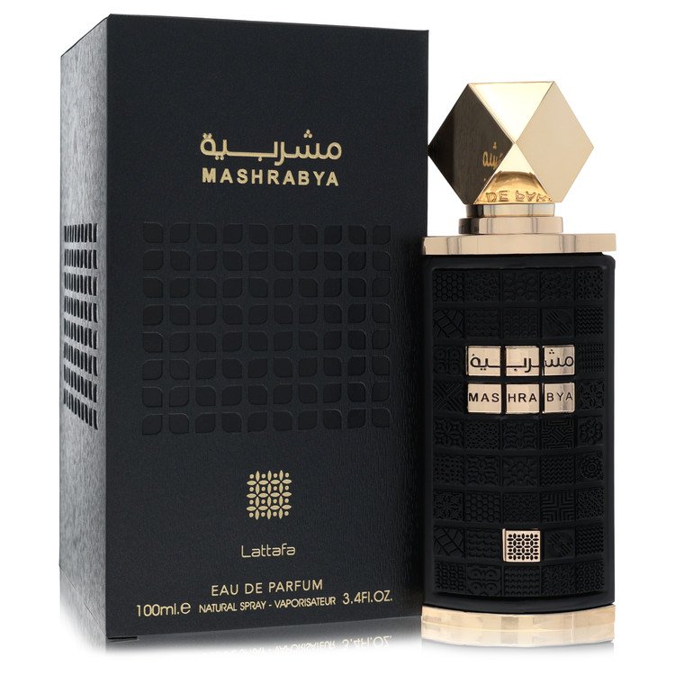 Lattafa Mashrabya by Lattafa Eau De Parfum Spray (Unisex) 3.4 oz for Women