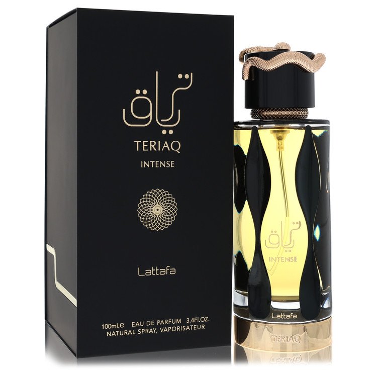 Lattafa Teriaq Intense by Lattafa Eau De Parfum Spray (Unisex) 3.4 oz for Men - UpExpressINC