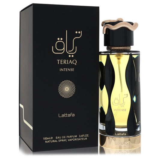 Lattafa Teriaq Intense by Lattafa Eau De Parfum Spray (Unisex) 3.4 oz for Men - UpExpressINC