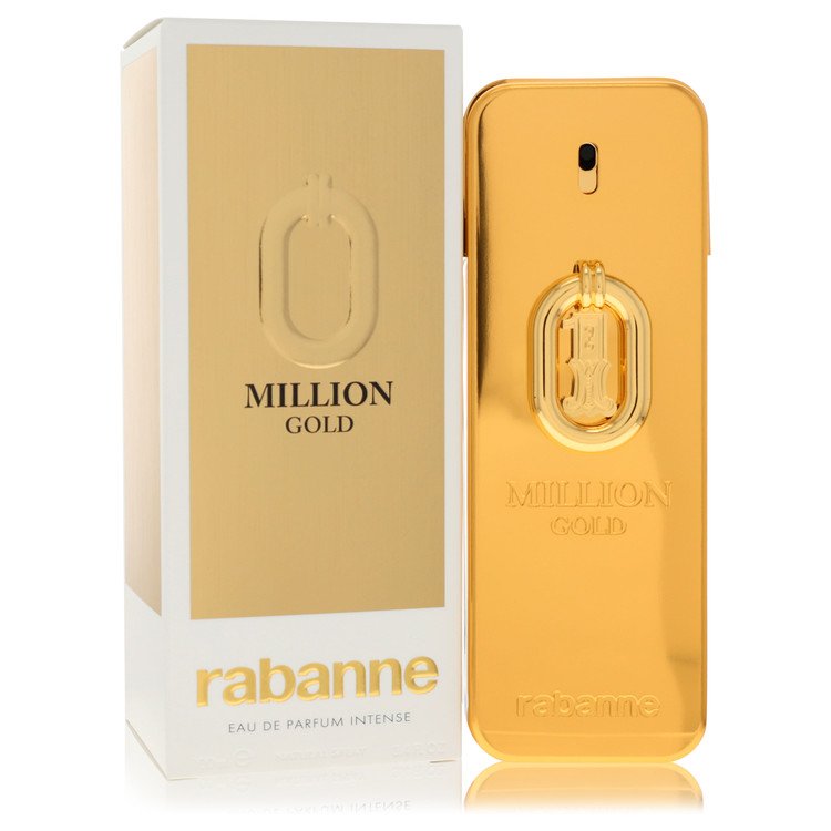 Paco Rabanne Million Gold by Paco Rabanne Eau De Parfum Intense Spray 3.4 oz for Men - UpExpressINC