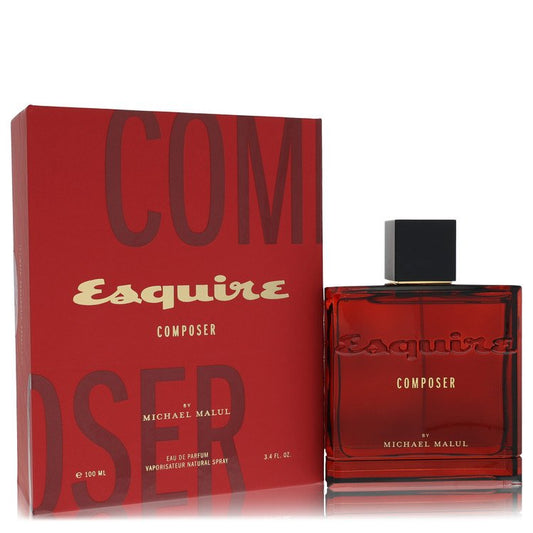 Esquire Composer by Michael Malul Eau De Parfum Spray 3.4 oz for Men - UpExpressINC