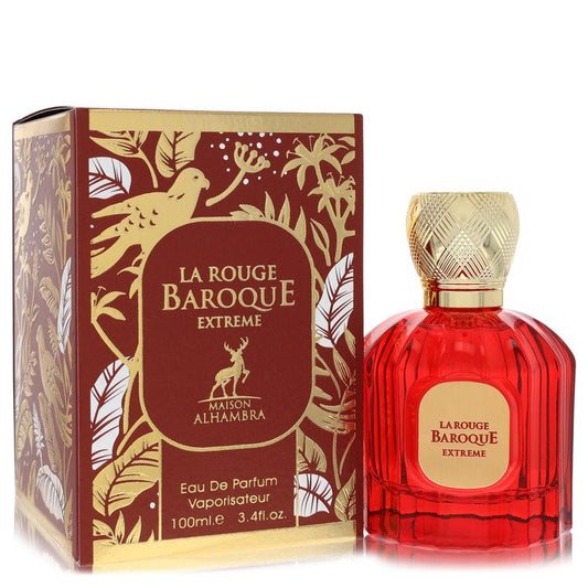 Maison Alhambra Baroque Rouge Extreme by Maison Alhambra Eau De Parfum Spray (Unisex) 3.4 oz for Women
