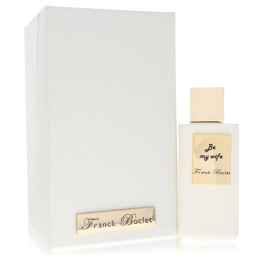 Franck Boclet Be My Wife by Franck Boclet Extrait De Parfum Spray (Unisex) 3.3 oz for Women