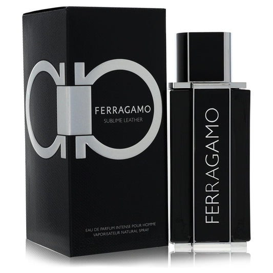 Salvatore Ferragamo Sublime Leather by Salvatore Ferragamo Eau De Parfum Intense Spray 3.4 oz for Men