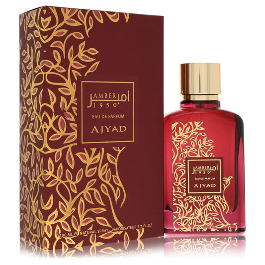 Ajyad Amber by Ajyad Eau De Parfum Spray 3.4 oz for Women