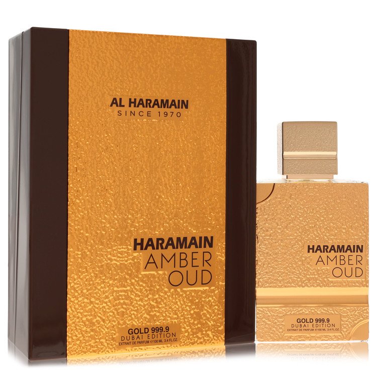 Al Haramain Amber Oud Gold  by Al Haramain Extrait De Parfum Spray 3.33 oz for Men - UpExpressINC