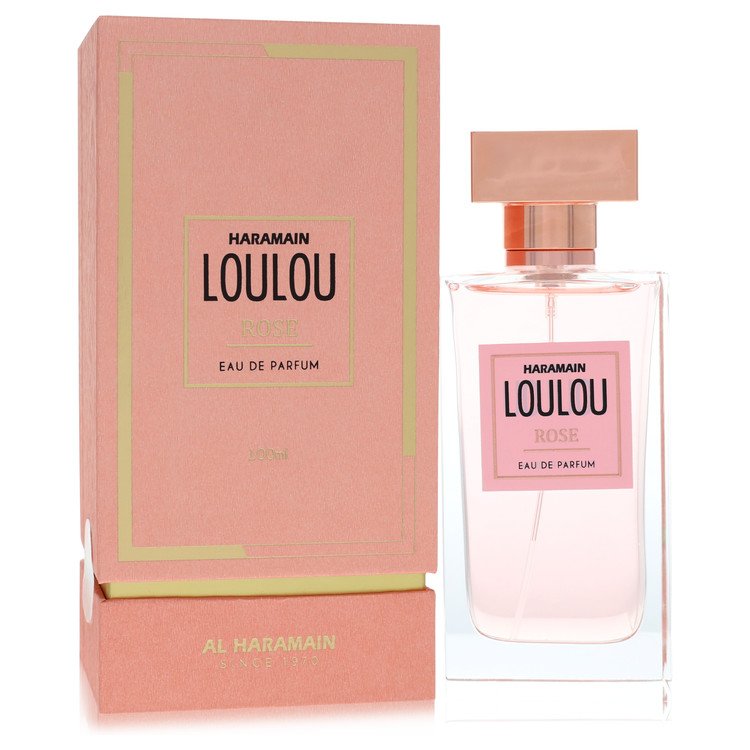 Al Haramain Loulou Rose by Al Haramain Eau De Parfum Spray 3.33 oz for Women