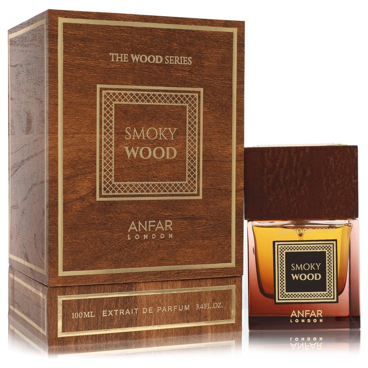 Anfar London Smoky Wood by Anfar Extrait De Parfum Spray 3.4 oz for Men - UpExpressINC