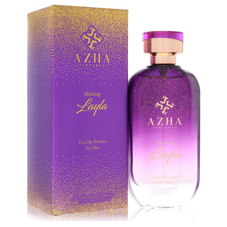 Azha Al Shining Layla by Azha Eau De Parfum Spray 3.3 oz for Women