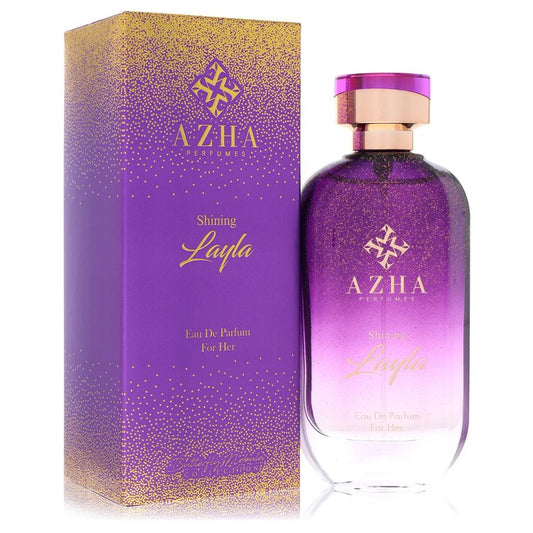 Azha Al Shining Layla by Azha Eau De Parfum Spray 3.3 oz for Women
