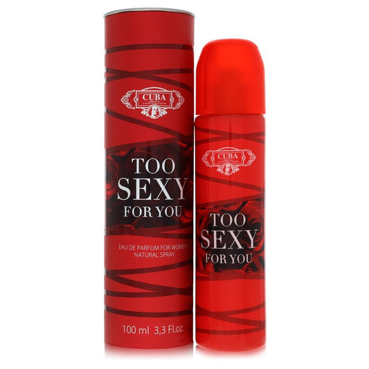 Cuba Too Sexy For You by Fragluxe Eau De Parfum Spray 3.3 oz for Women