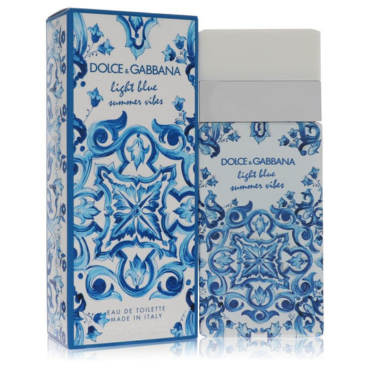 Light Blue Summer Vibes by Dolce & Gabbana Eau De Toilette Spray 1.7 oz for Women