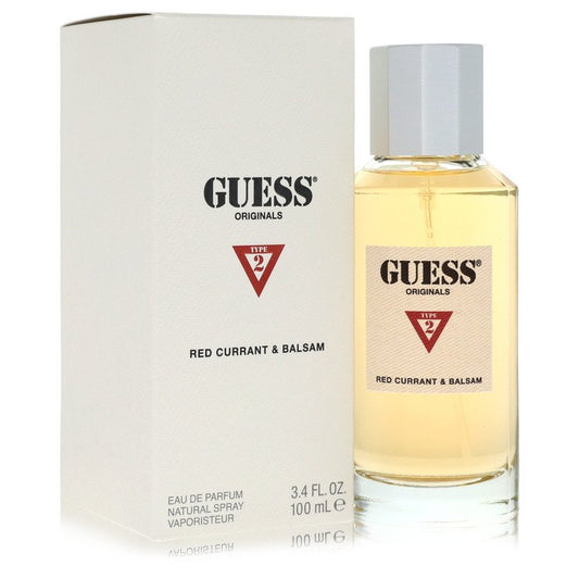 Approval required Guess Originals Type 2 Red Currant & Balsam by Guess Eau De Parfum Spray 3.4 oz for Men - UpExpressINC