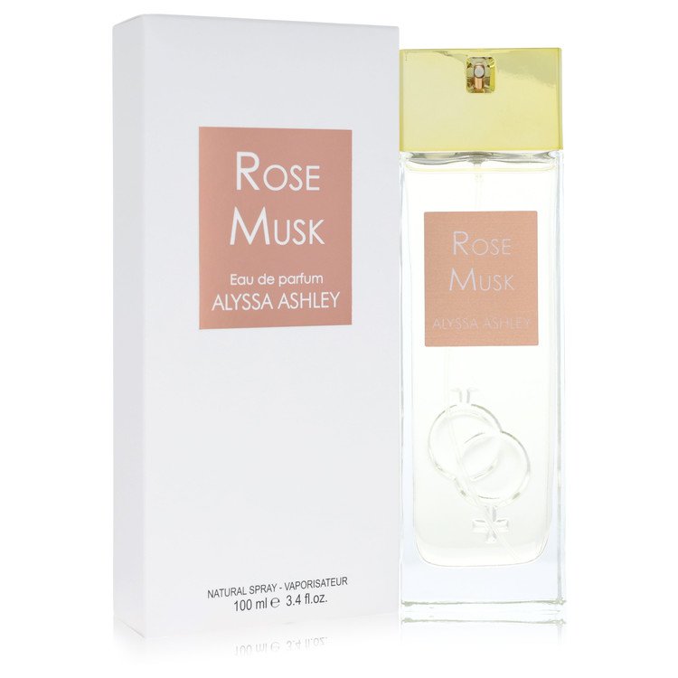 Alyssa Ashley Rose Musk by Alyssa Ashley Eau De Parfum Spray 3.4 oz for Men