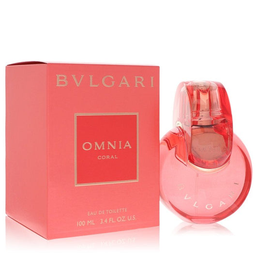 Omnia Coral by Bvlgari Eau De Toilette Spray (Tester) 3.4 oz for Women