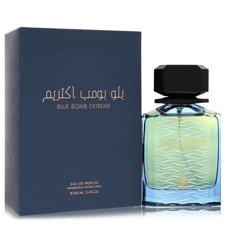 Risala Blue Bomb Extreme by Risala Eau De Parfum Spray 3.4 oz for Men - UpExpressINC