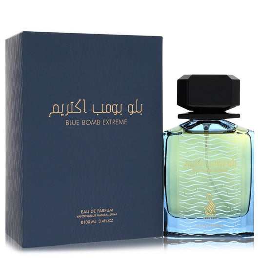 Risala Blue Bomb Extreme by Risala Eau De Parfum Spray 3.4 oz for Men - UpExpressINC