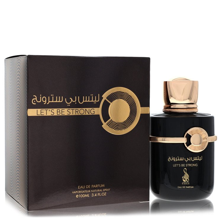 Risala Let's Be Strong by Risala Eau De Parfum Spray 3.4 oz for Men
