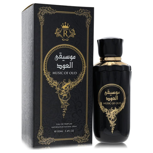Risala Music of Oud by Risala Eau De Parfum Spray 3.4 oz for Men