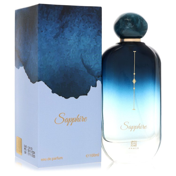 Ahmed Al Maghribi Sapphire by Ahmed Al Maghribi Eau De Parfum Spray 3.38 oz for Men - UpExpressINC
