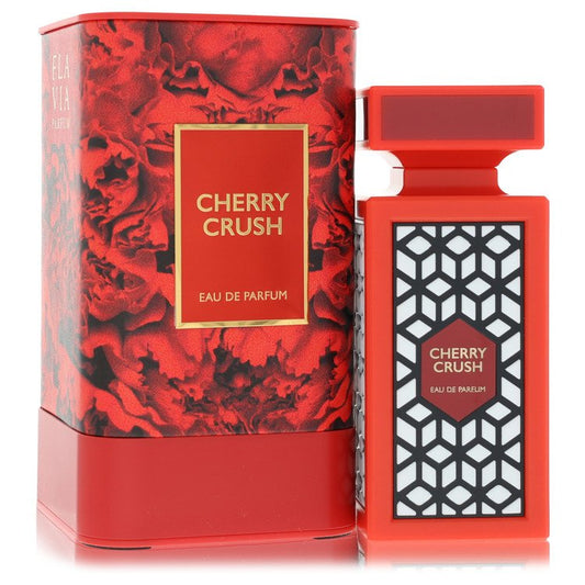 potentially violating...................Flavia Cherry Crush by Flavia Eau De Parfum Spray 3.0 oz for Men