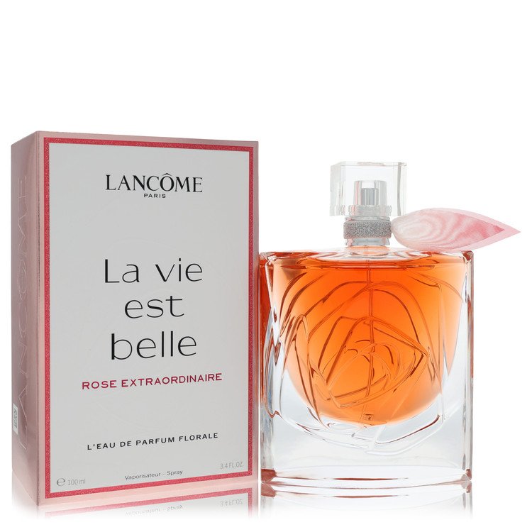 la Vie Est Belle Rose Extraordinaire by Lancome L'eau De Parfum Florale Spray (Tester) 1.7 oz for Women